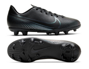 Czarne buty piłkarskie korki Nike Mercurial Vapor 13 Club FG/MG AT8161-010 - Junior