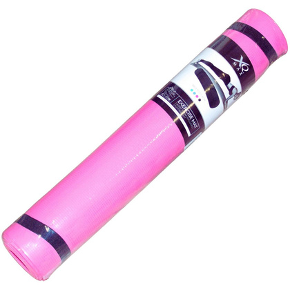 MATA FITNESS JOGA PILATES  EVA 180x60x0,4CM RÓŻOWA