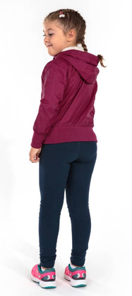 Bordowa kurtka Joma Rainjacket Granada Wine 100702.652 - Junior