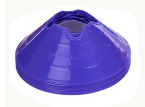 Fioletowe wysepki, stożki treningowe pod laskę 100752