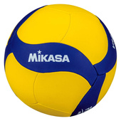 Żółto-niebieska piłka do siatkówki Mikasa V345W - rozmiar 5
