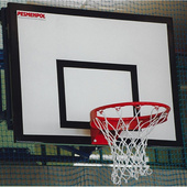 Zestaw do koszykówki Pesmenpol ( tablica 90x120cm + konstrukcja stała + obręcz + siatka)