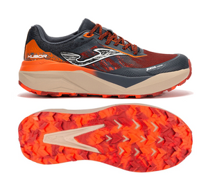 Grafitowo-pomarańczowe buty trekkingowe Joma Kubor 2506 TKKUBS2506