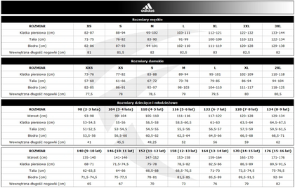 Biało-czarny strój sportowy na WF Adidas Entrada 22 HC5071 + H57504