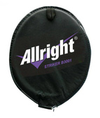 Czerwono-czarna rakietka do badmintona Allright Striker 3001