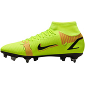 Żółte buty piłkarskie Nike Mercurial Superfly 8 Academy SG-PRO CW7432 760