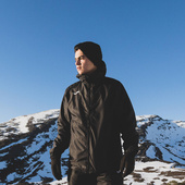 Czarny polar kurtka przeciwdeszczowa Joma Cervino 101296.100