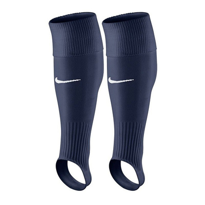 Granatowe getry piłkarskie Nike Performance Stirrup Team SX5731-410