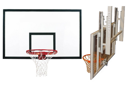 Zestaw do koszykówki Pesmenpol ( tablica 90x120cm + mechanizm regulacji + obręcz + siatka)