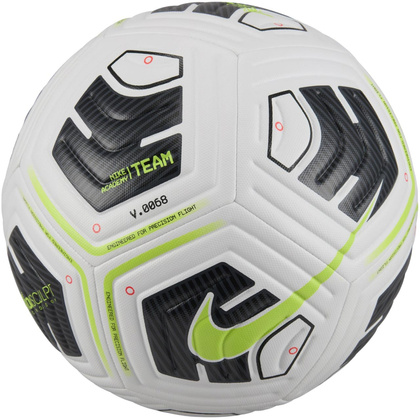 Biało-seledynowa piłka nożna Nike Academy Team FZ7540-100