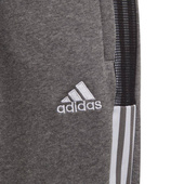 Grafitowe spodnie dresowe Adidas Tiro 21 Sweat Pant Junior GP8809
