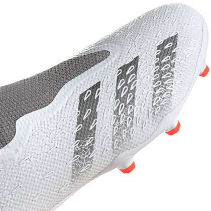 Biało-czerwone buty piłkarskie korki adidas Predator Freak.3 LL FY6293