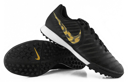 Czarne buty piłkarskie na orlik Nike TiempoX Legend Academy TF AH7243-077