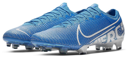 Niebieskie buty piłkarskie korki Nike Mercurial Vapor 13 Elite FG AQ4176-414