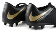 Czarne buty piłkarskie Nike Hypervenom Phantom Club FG AJ4146-090 JR