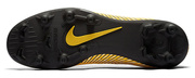 Żółto-czarne buty piłkarskie Nike Mercurial Vapor Club Neymar MG AO9472-710 JR