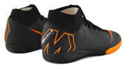 Czarno-pomarańczowe buty piłkarskie na halę Nike Mercurial Superfly Academy IC AH7369-081