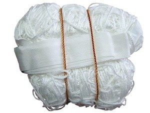 Biała siatka do siatkówki Netex treningowa 9,5 x 1 m