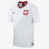 Biało-czerwona koszulka reprezentacji Polski Nike Breathe Top 2018 893891-100