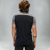 Granatowo-biała koszulka polo Joma Hobby II 101371.332