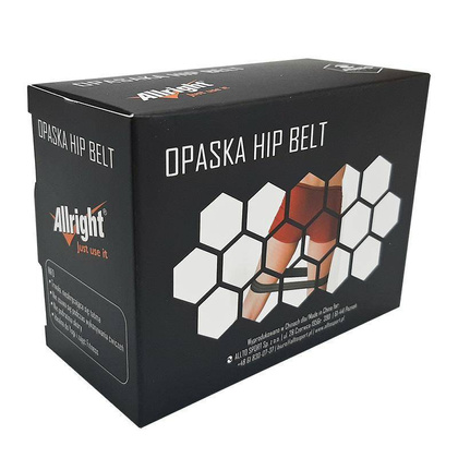 OPASKA HIP BELT CZARNA r.L 86x8cm