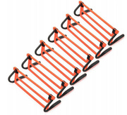 Czerwony płotek treningowy koordynacyjny 100689 - zestaw 6szt.