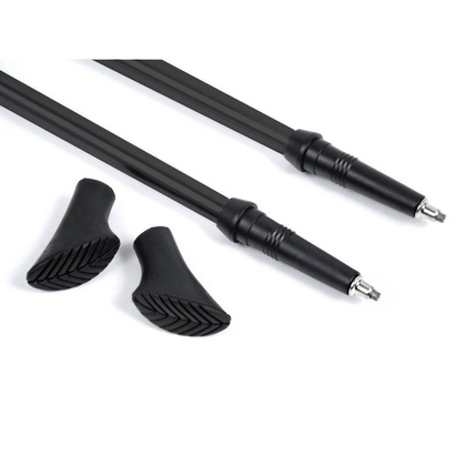 Czarne kijki Nordic Walking regulowane Smj Long Life