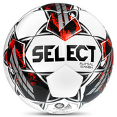 Biało-szara piłka nożna halowa Select Futsal Samba 320007