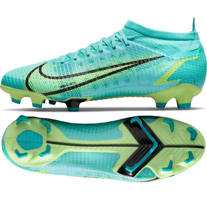 Niebieskio-miętowe buty piłkarskie korki Nike Mercurial Vapor 14 Pro CU5693 403