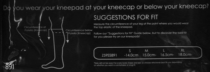 Nakolanniki siatkarskie Mizuno VS1 Kneepad białe