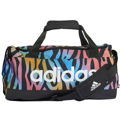 Kolorowa torba Adidas Tailored Graphic Duffel Bag HC7227