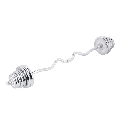 STC55 SZTANGIELKI REGULOWANE W WALIZCE CHROMOWANE 55KG HMS