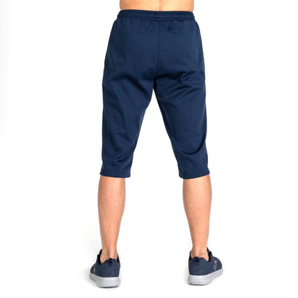 Granatowe spodnie treningowe 3/4 Joma Capri Fleece Bermudy 101101.331