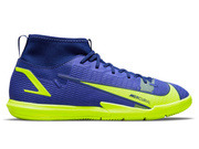 Granatowo-zielone buty halówki Nike Mercurial Superfly 8 Academy CV0784 474 - Junior
