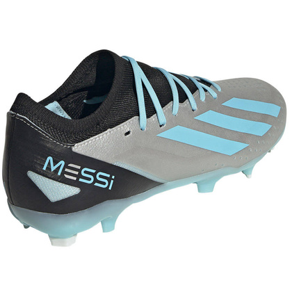 Szaro-błękitne buty korki Adidas X Crazyfast Messi.3 IE4078