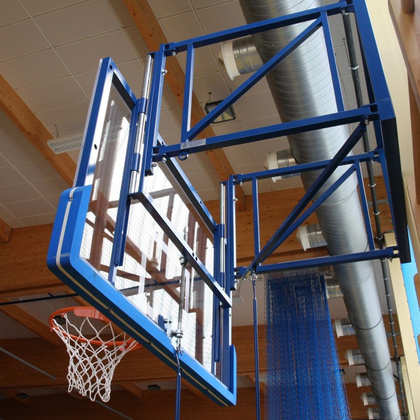 Zestaw do koszykówki Pesmenpol ( tablica 105x180cm + mechanizm regulacji + obręcz + siatka)