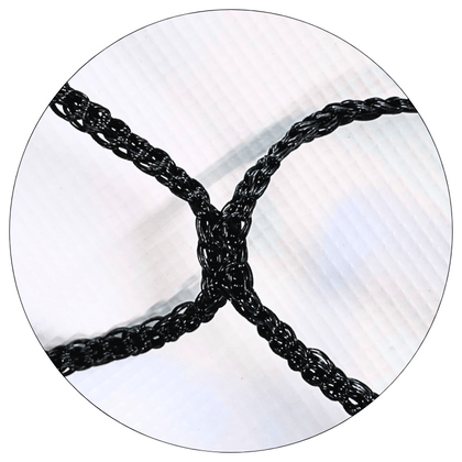 Siatka do siatkówki treningowa |9,5m x 1m| PE 3mm czarna bezwęzłowa - Legend Sport