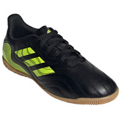 Czarno-seledynowe buty piłkarskie halówki Adidas Copa Sense.4 FX1973 - Junior