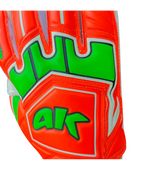 Pomarańczowo-zielone rękawice bramkarskie 4Keepers Guard Fogo