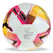 Biało-różowa piłka nożna halowa futsal 3 MS 083765 01 