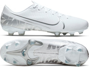 Białe buty piłkarskie korki Nike Mercurial Vapor 13 Academy FG/MG AT5269-100