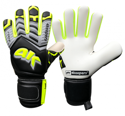 Czarno-seledynowe rękawice bramkarskie 4Keepers Force V-5 20 NC