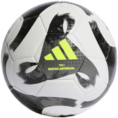 Biało-czarna piłka nożna Adidas Tiro Match Artifical HT2423