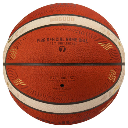 B7G5000-E5Z Piłka do koszykówki Molten EUROBASKET 2025 Oficjalna piłka meczowa