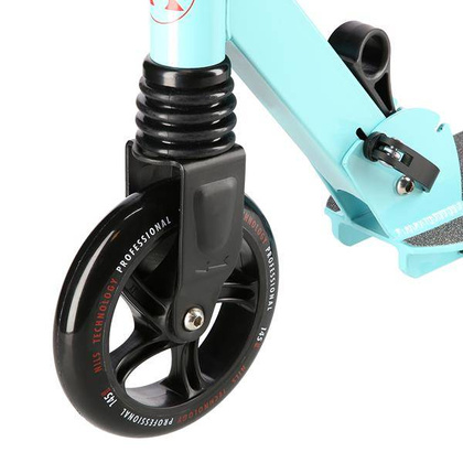 Czarno-miętowa hulajnoga do jazdy Nils Extreme HM2160