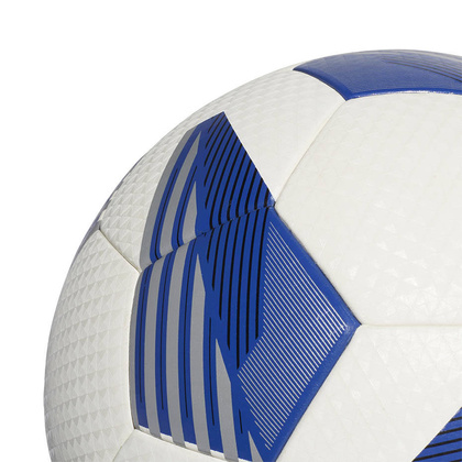 Biało-niebieska piłka nożna Adidas Tiro League TB FS0376 - rozmiar 5