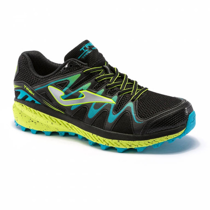Czarno-zielone buty do biegania Joma TREK 2101 TKTREW2101