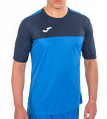 Niebiesko-granatowa koszulka Joma Winner 100946.703 - Junior