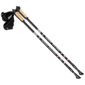Czarne kijki Nordic Walking regulowane Smj Long Life