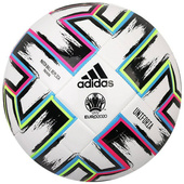 Biała piłka nożna Adidas Uniforia Training FU1549 - rozmiar 5 + pompka Select